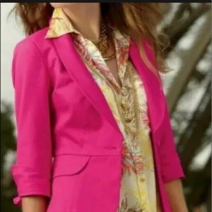 CAbi silk feather blouse